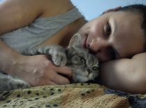 Eliška s maminkou:)