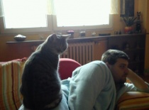 Eliška s tatínkem:)