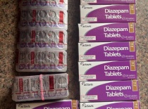 Diazepam, Xanax, Rivotril, Lexaurin, Lorazopam