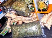 seno pro králíky, morčata a další drobná zvířata